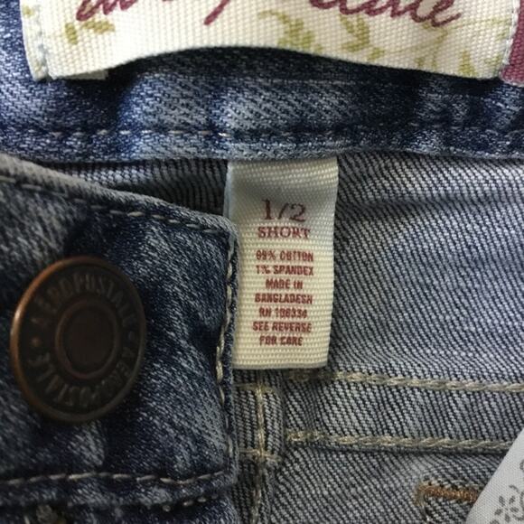 Aeropostale Blue Hailey Skinny Flare Jeans - Picture 13 of 16